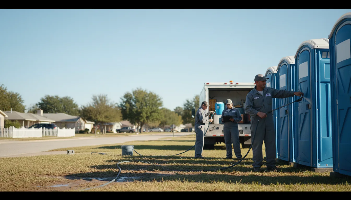Long-Term Portable Toilet Rental in Maria Stein, OH near me